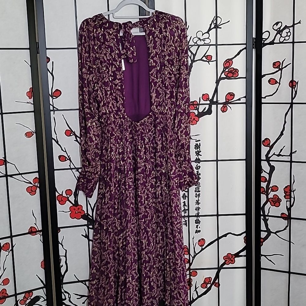 Sezane NWT Rare Priscilla Midi Dress Size 44 - Picture 5 of 13